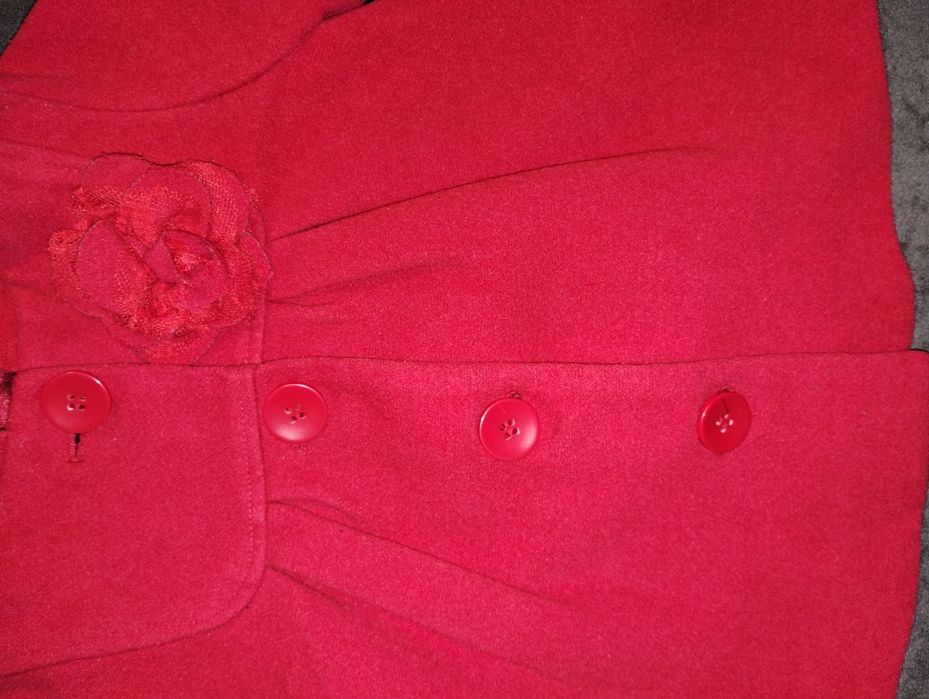 Płaszcz płaszczyk dla dziewczynki Rozmiar 86