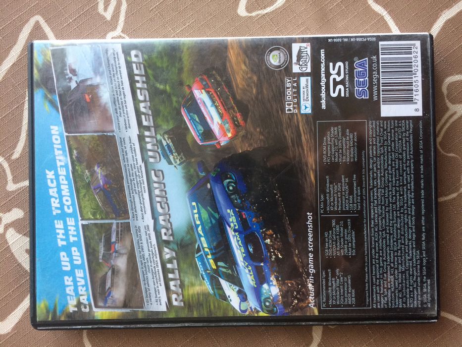 Gra PC Sega Rally, wyścigi.