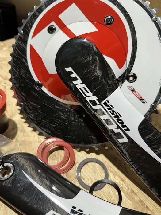 Vision Metron BB386 EVO mechanizm korbowy komplet korb do triathlon rower czasowy kolarzówka szosa