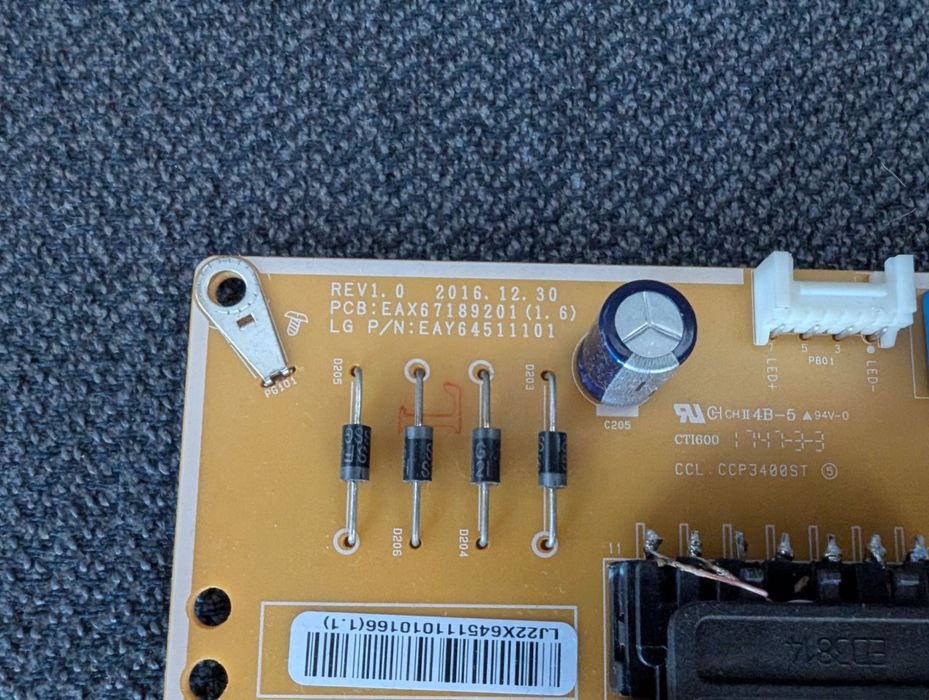 Peças para TV LG 49UJ634V