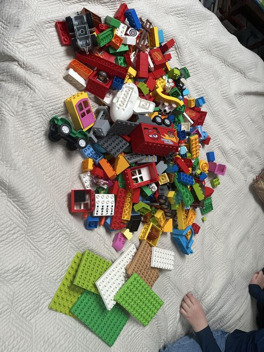 Bardzo duzy zestaw lego duplo