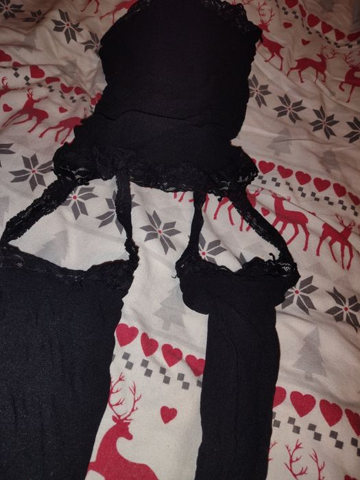 Zestaw bielizny z pończochami