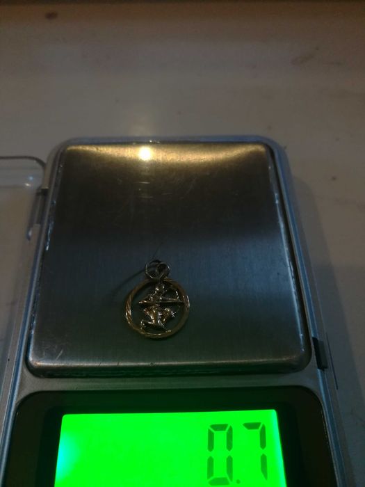 ZŁOTA ZAWIESZKA zodiak "Strzelec" 0,7g/585 + nie złom +