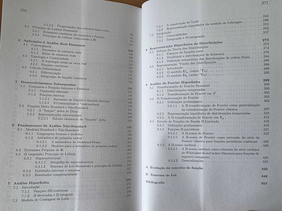 Livro "Métodos Infinitesimais de Análise Matemática"