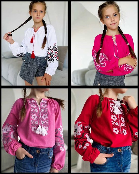 Вишиванка на дівчинку