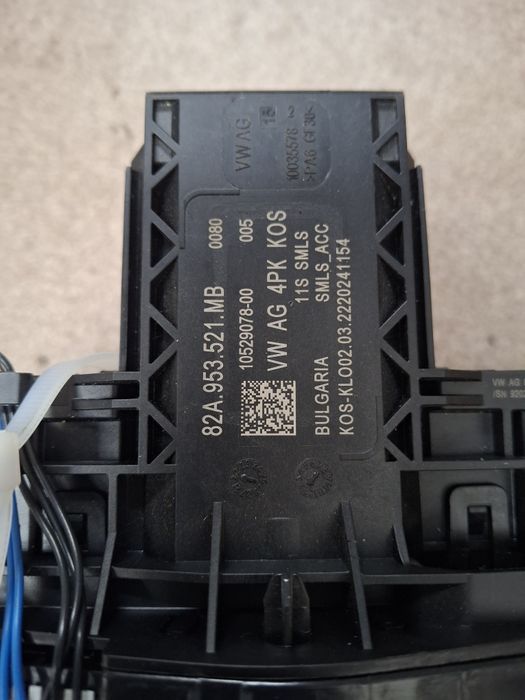 Manetka taśma przełącznik Audi Q2 audi a3, 82A953.521.MB