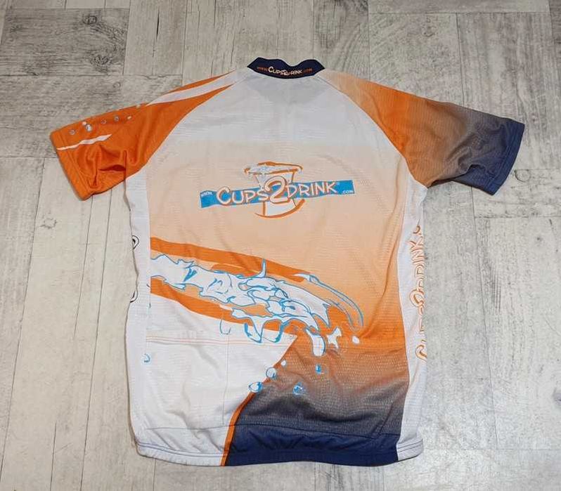 Koszulka rowerowa kolarska termoaktywna Racer L