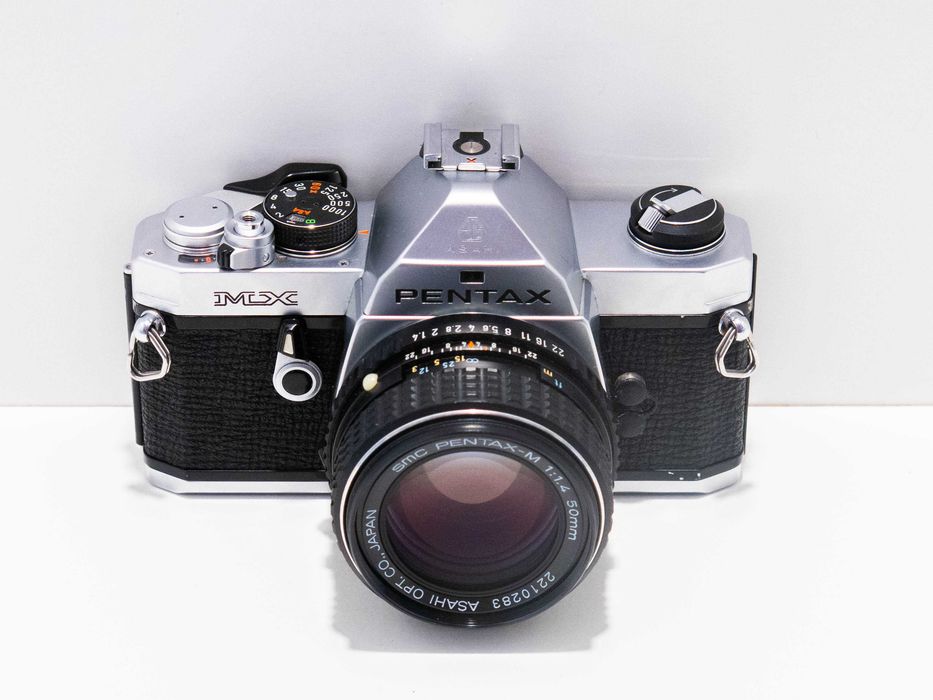 Pentax MX + SMC Pentax f/1.4 - 50mm – Câmara Analógica SLR 35mm -