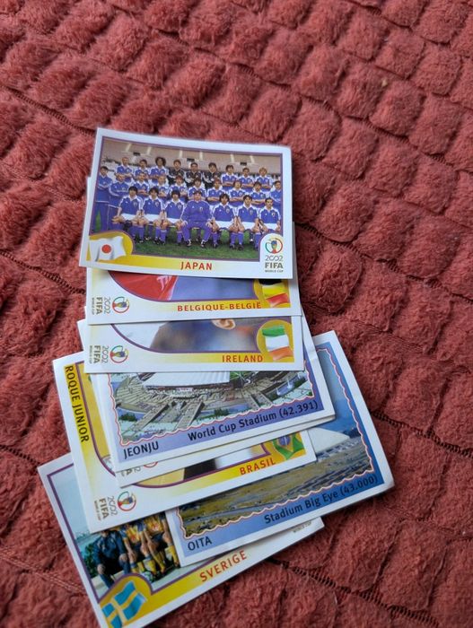 Naklejki Panini World Cup 2002