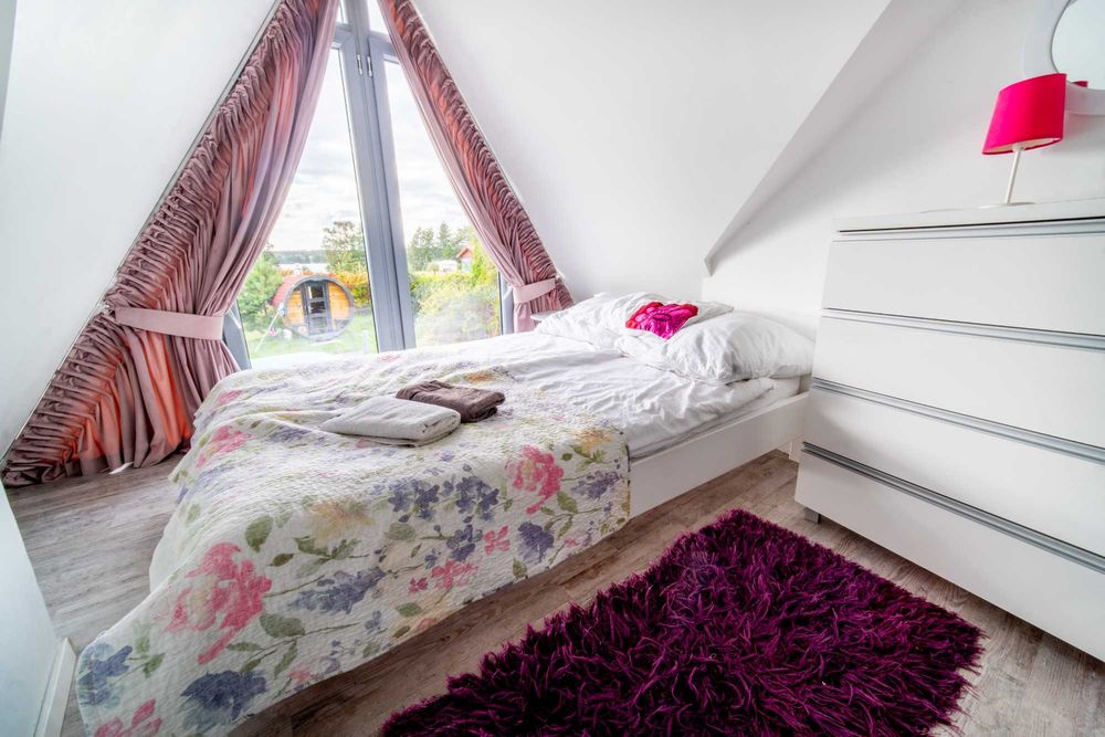 Dom na Mazurach jak w górach sauna jacuzzi LAST MINUTE NA FERIE EŁK