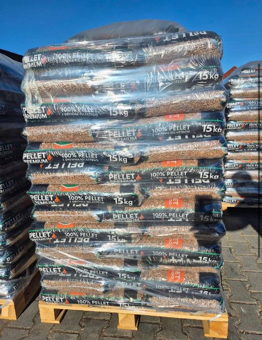 Pellet modrzewiowy PREMIUM – wysoka kaloryczność