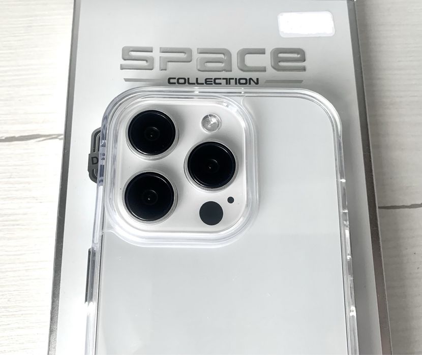 Чехол space case iphone 14 15 16 pro max про макс чохол clear