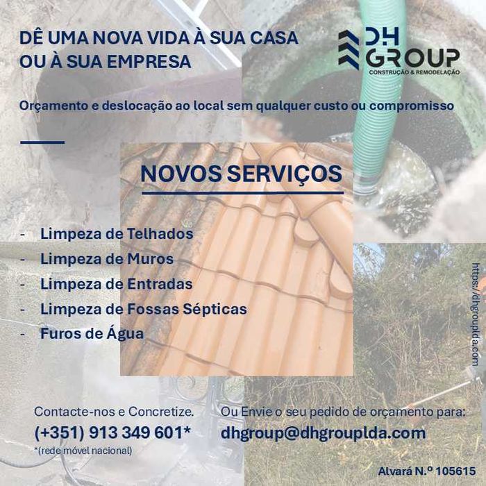 DH Group Recruitment & Building - Empresa de Construção Civil