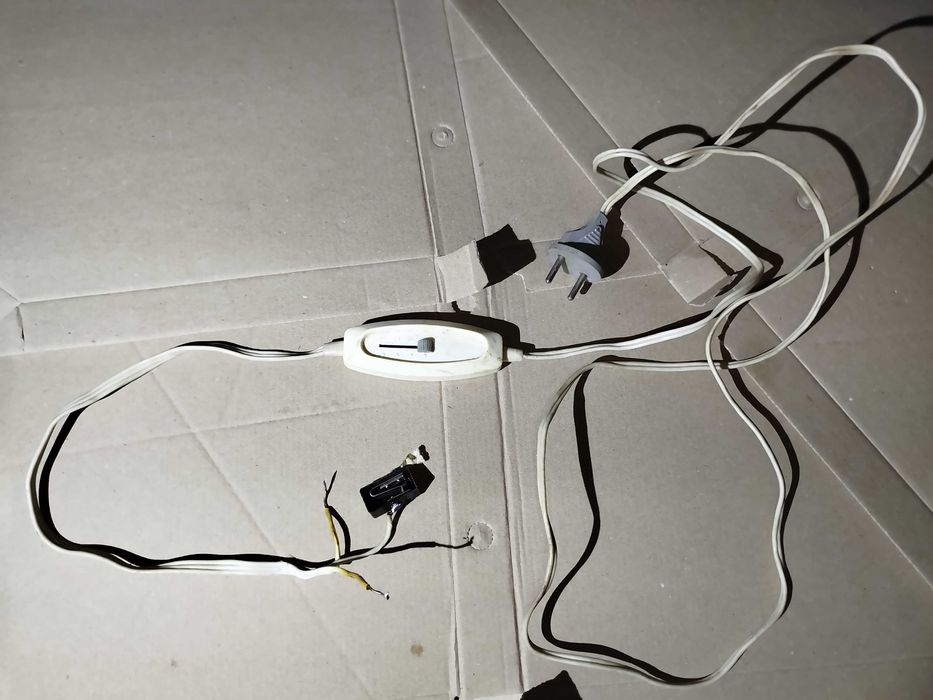 Шнур з блоком керування і автоматикой зеднання для електрогрелки ссср