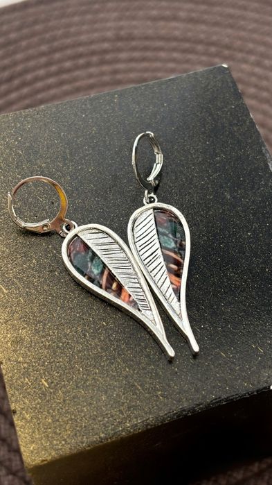 Сережки в стилі бохо