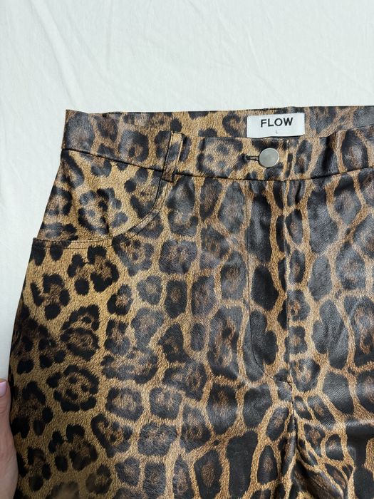 Штани жіночі  від flow.ua , в лео принт