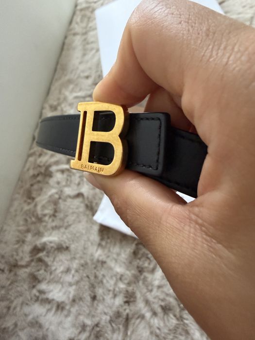 Cinto balmain preto