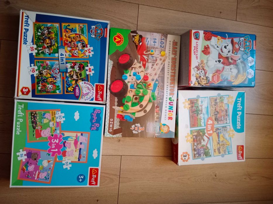 Puzzle i zabawki