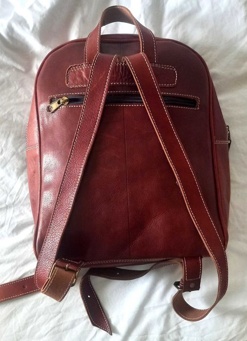 Mochila Couro/pele original marroquino