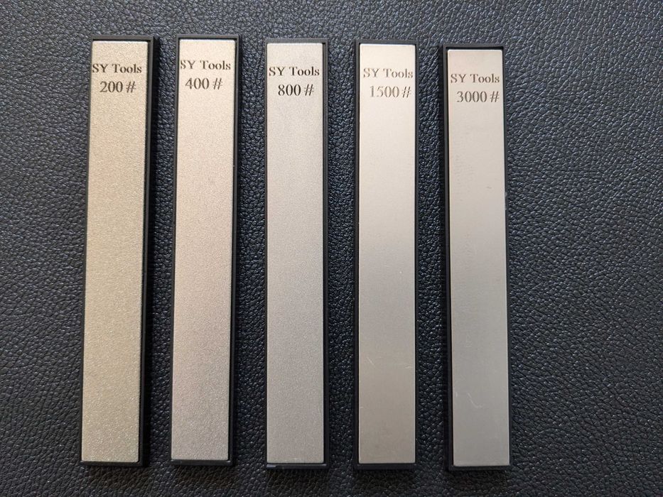 Комплект алмазних бланків SY Tools. алмазні бланки для точилок ножів