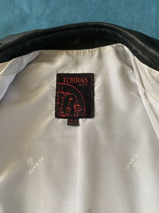 Курточка шкіряна чоловіча преміального бренду Torras (Іспанія)