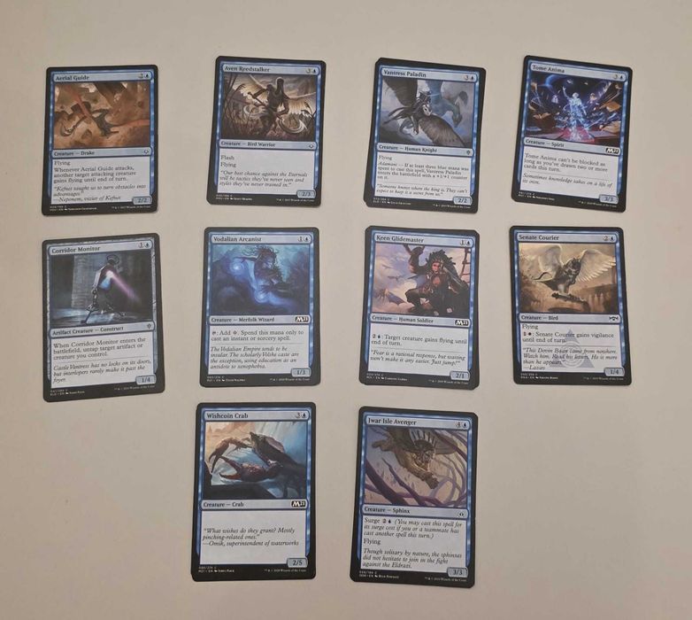 Cartas Magic - Azuis