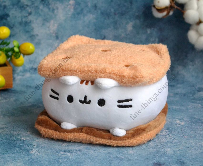 М'яка іграшка кіт Пушин кет, плюшевый котик пушин, Pusheen cat