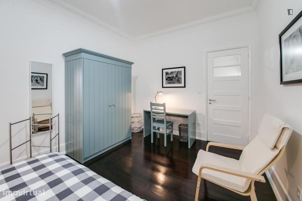 Quarto - localizado em Saldanha Lisbon
