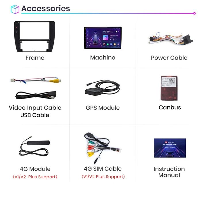 Rádio 9" android Volkswagen Passat B5 CARPLAY WIFI GPS 2/32GB Novo