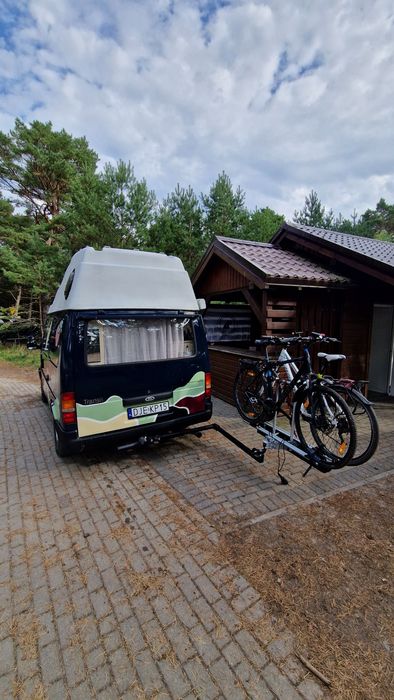 Ford Transit Kampervan / Kamper 99r. Klima, wspomaganie, gaz, lodówka.