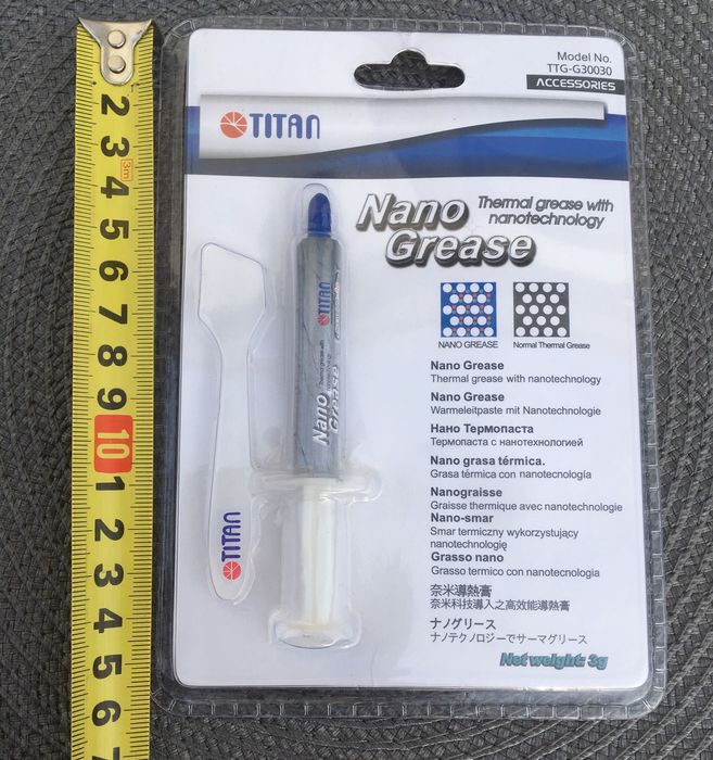 Термопаста універсальна Titan Nano Grease TTG-G30030  3г