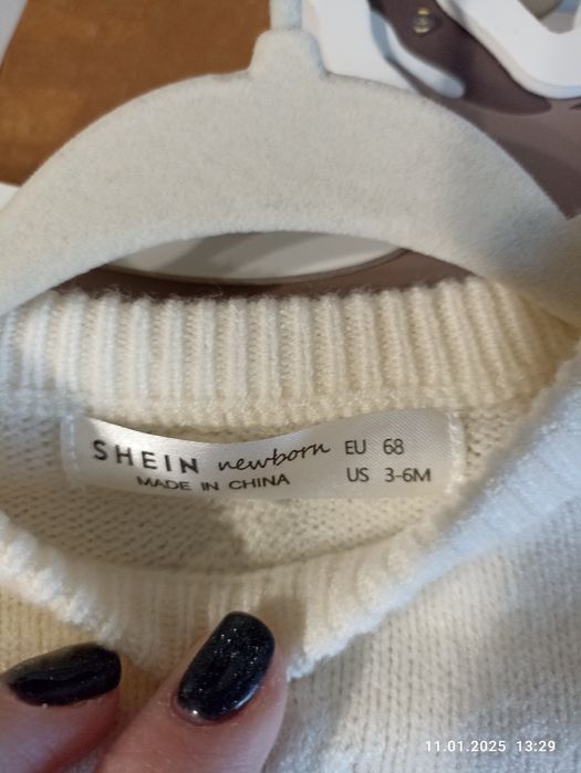 Sukienka niemowlęca sweterek 68/74 nowa