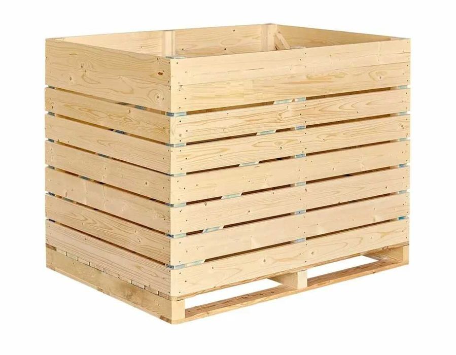 Skrzynio platy z drewna 80x120