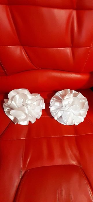 Бант білий великий