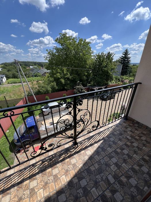 Металеві перила на балкон