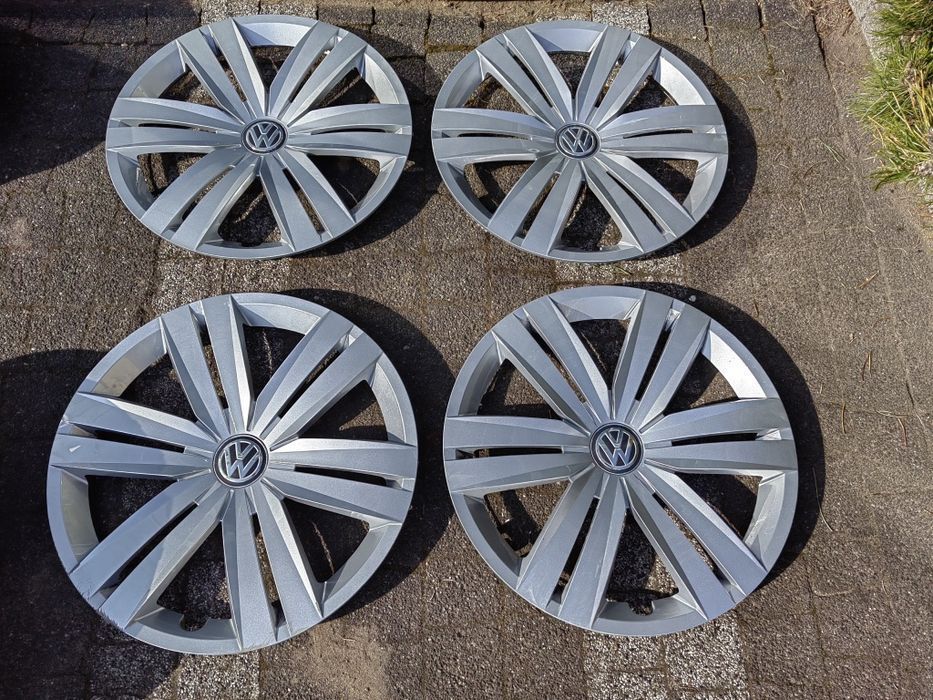 Kołpaki VW 16 cali Komplet Oryginalne Ładne Passat Golf Caddy Touran