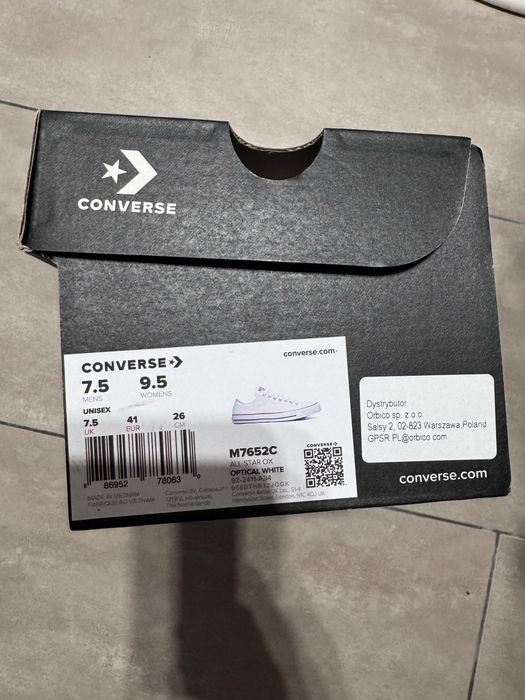 Nowe Tramki Converse r.41