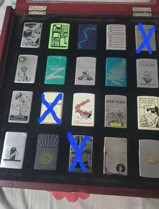 Zippos originais