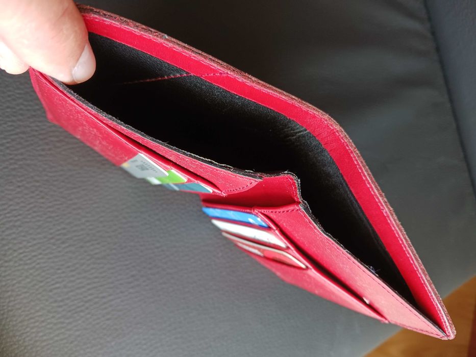 Carteira em pele da Alfa Romeo