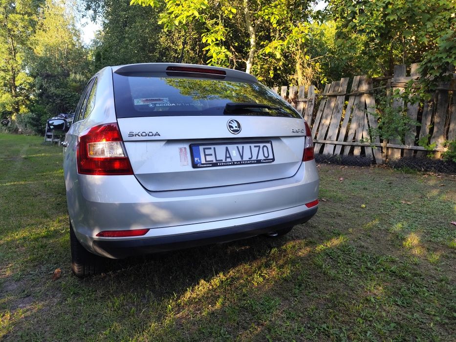 Skoda Rapid 1.2 2015r salon Polska 2 właściciel