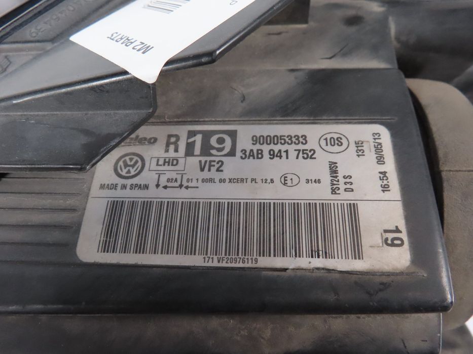 Farol Xenon Direccional Vw Passat Ref: 3Ab941752