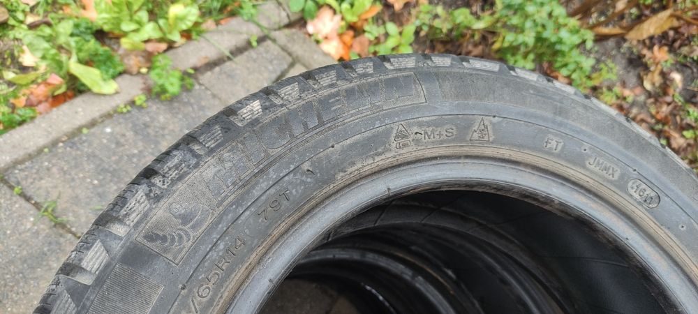 Opony zimowe 6mm 165/65/14 Michelin N