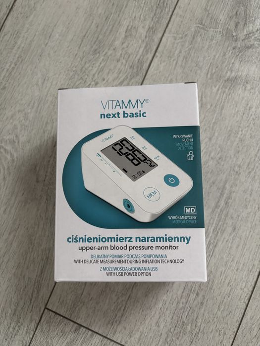 VITANMY next basic nowy ciśnieniomierz naramienny