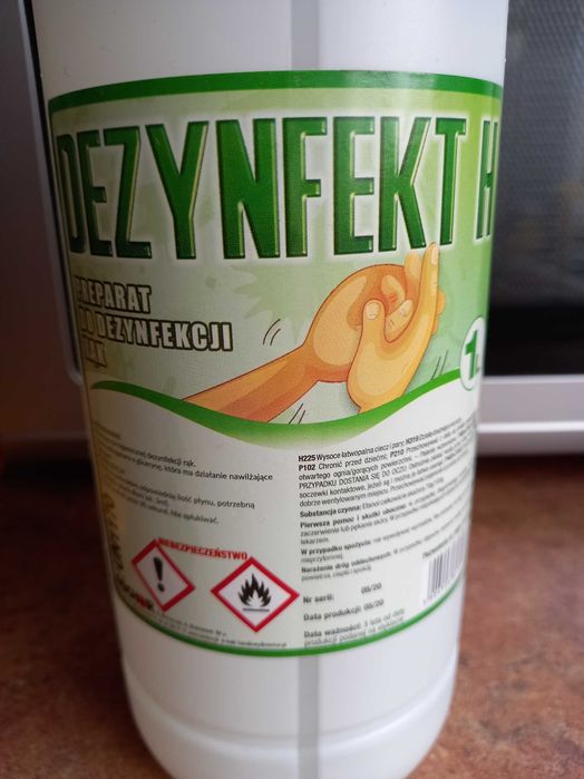 Płyn do dezynfekcji rąk