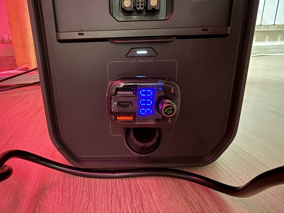 Baseus S-13 T-shaped FM трансмітер Bluetooth.