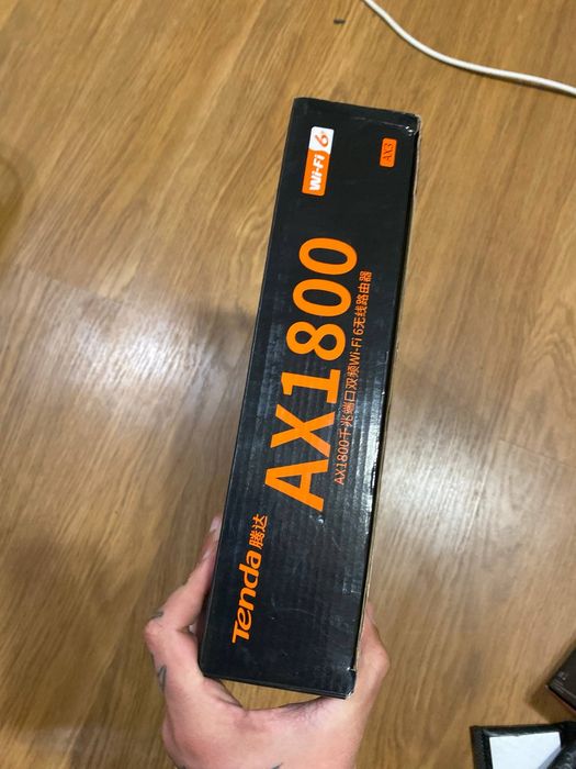 Wi-Fi 6 роутер Tenda AX3 AX1800 Gigabit Dual Band
