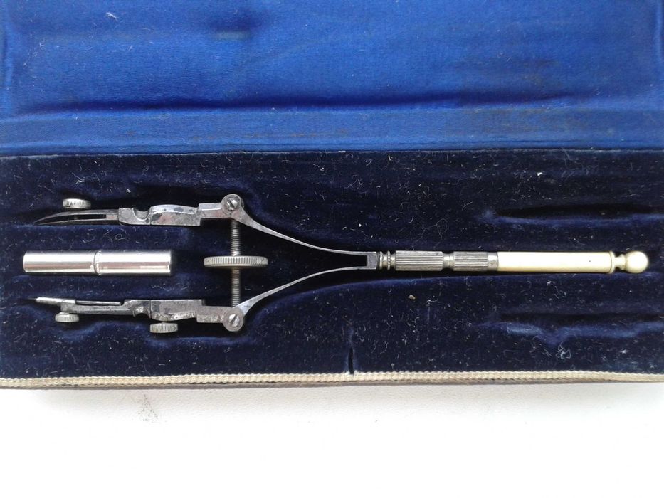 Циркуль рейсфедер рубежа 19-20 век