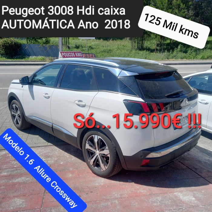 Peugeot 3008 Caixa Automática