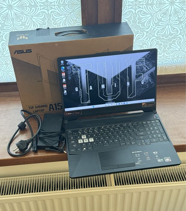 Asus Tuf Gaming A15 16/512 Gb, Ryzen 5 4600H, RTX 3050, Игровой ноутбук