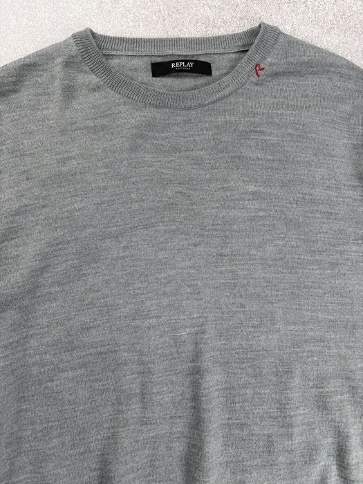 Replay wool knit sweater чоловіча кофта світер